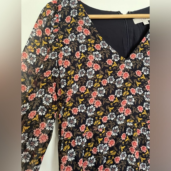 Loft Floral Dress Size 4 - Picture 5 of 8